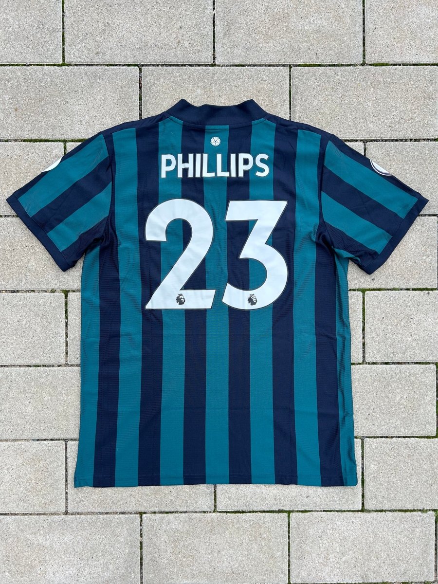Leeds United 2020/21 Original Away Shirt Phillips 23 Size L - Shorty Football Shirts