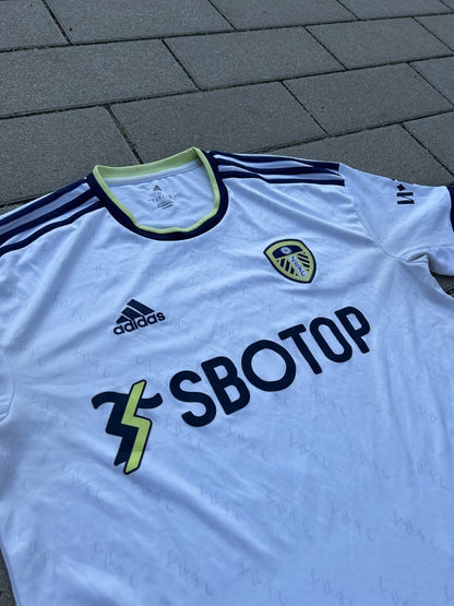 Leeds United 2022/23 Original Home Shirt Size M - Shorty Football Shirts