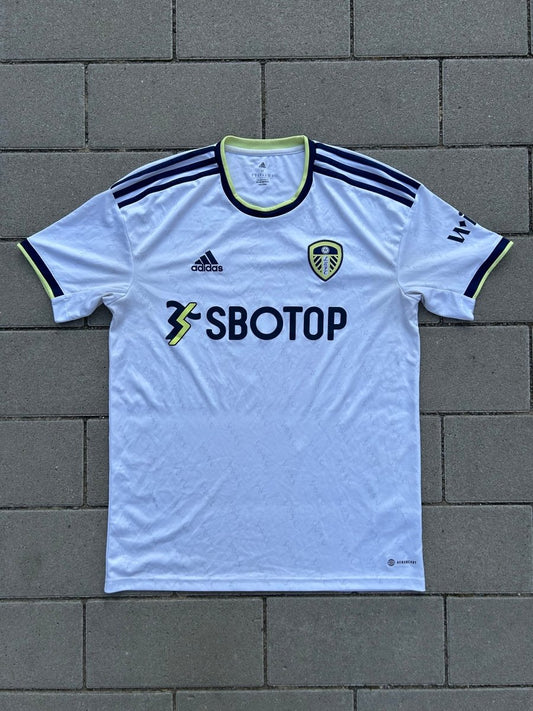 Leeds United 2022/23 Original Home Shirt Size M - Shorty Football Shirts