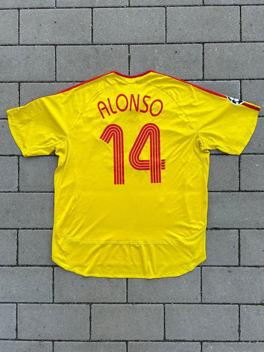 Liverpool 2006/07 Original Away Shirt Xabi Alonso 14 Size XXL - Shorty Football Shirts