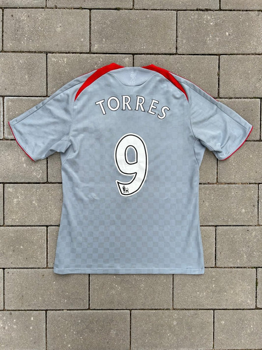 Liverpool 2008/09 Original Away Shirt Torres 9 Size M - Shorty Football Shirts