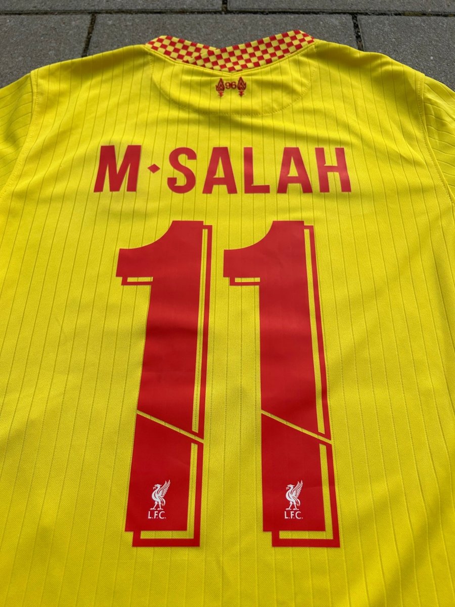 Liverpool 2021/22 Original Third Shirt Salah 11 Size S - Shorty Football Shirts