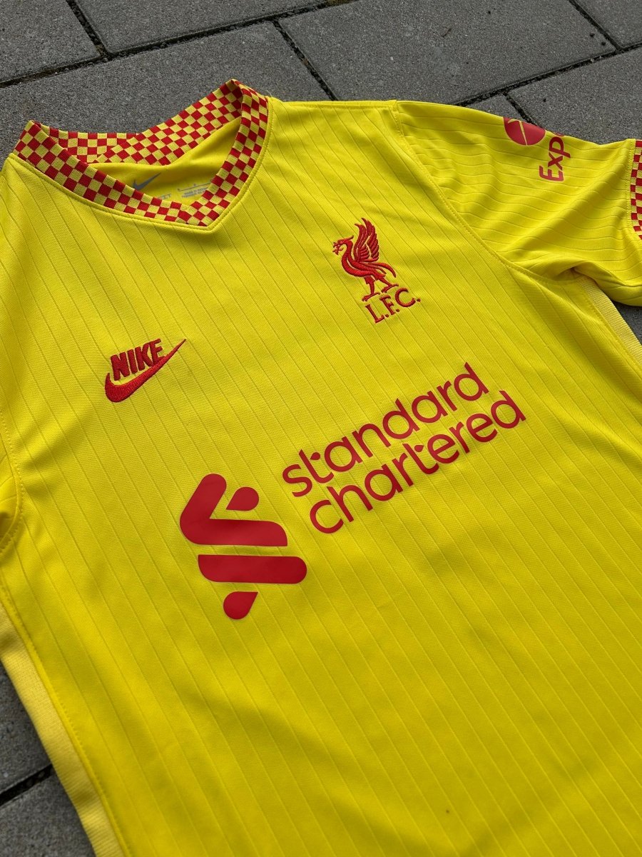 Liverpool 2021/22 Original Third Shirt Salah 11 Size S - Shorty Football Shirts