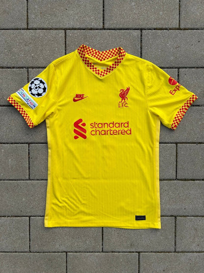 Liverpool 2021/22 Original Third Shirt Salah 11 Size S - Shorty Football Shirts