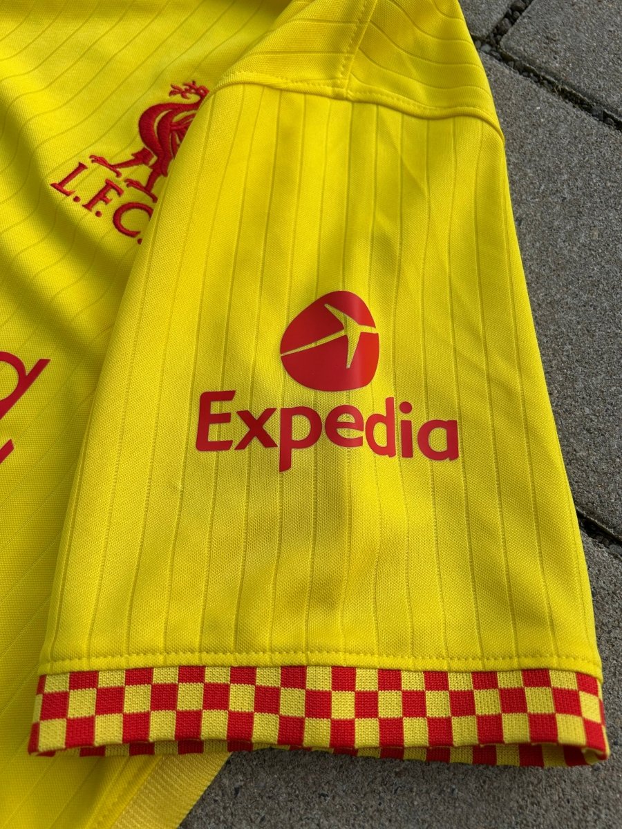 Liverpool 2021/22 Original Third Shirt Salah 11 Size S - Shorty Football Shirts