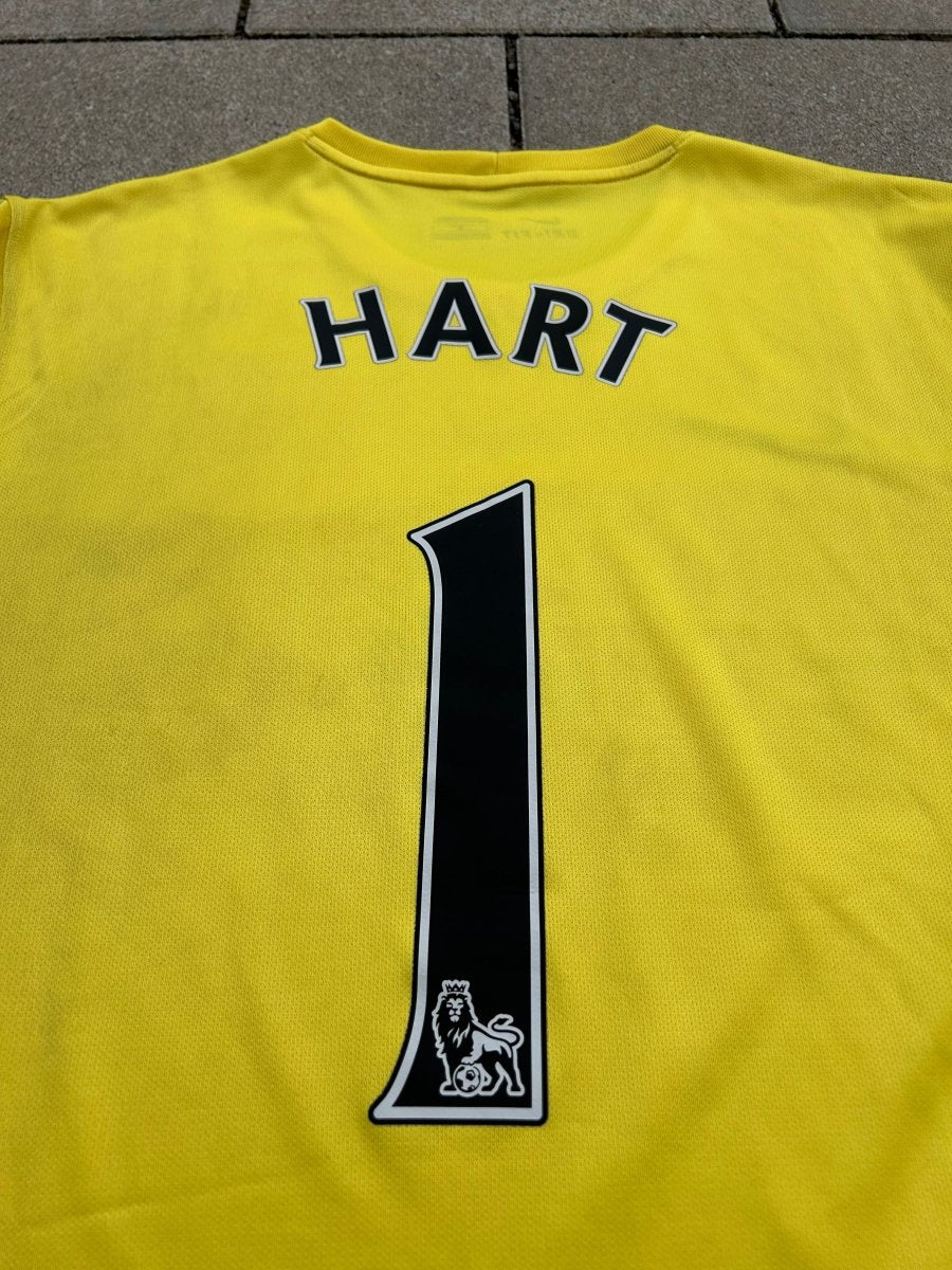 Manchester City 2015/16 Original GK Shirt Hart #1 Size L - Shorty Football Shirts