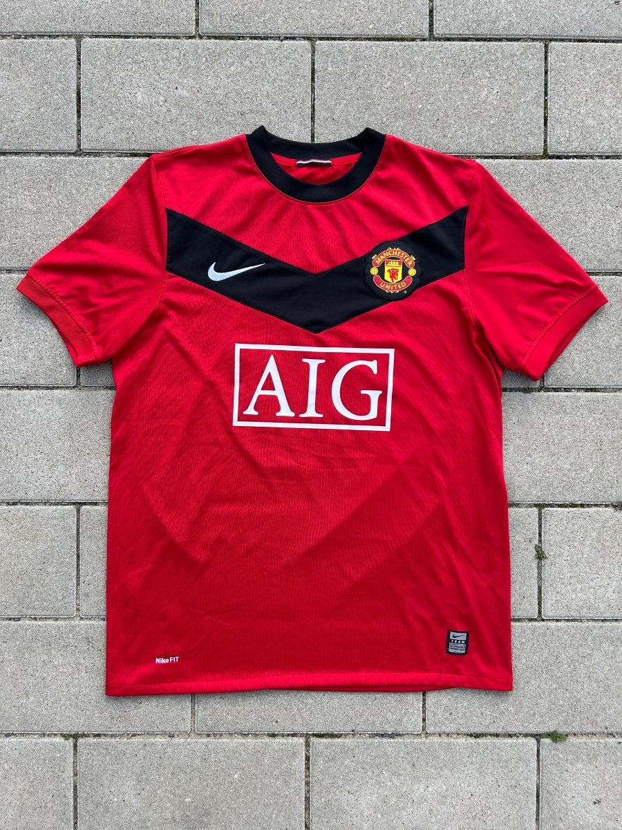 Manchester United 2009/10 Original Home Shirt Rooney 10 Size M - Shorty Football Shirts