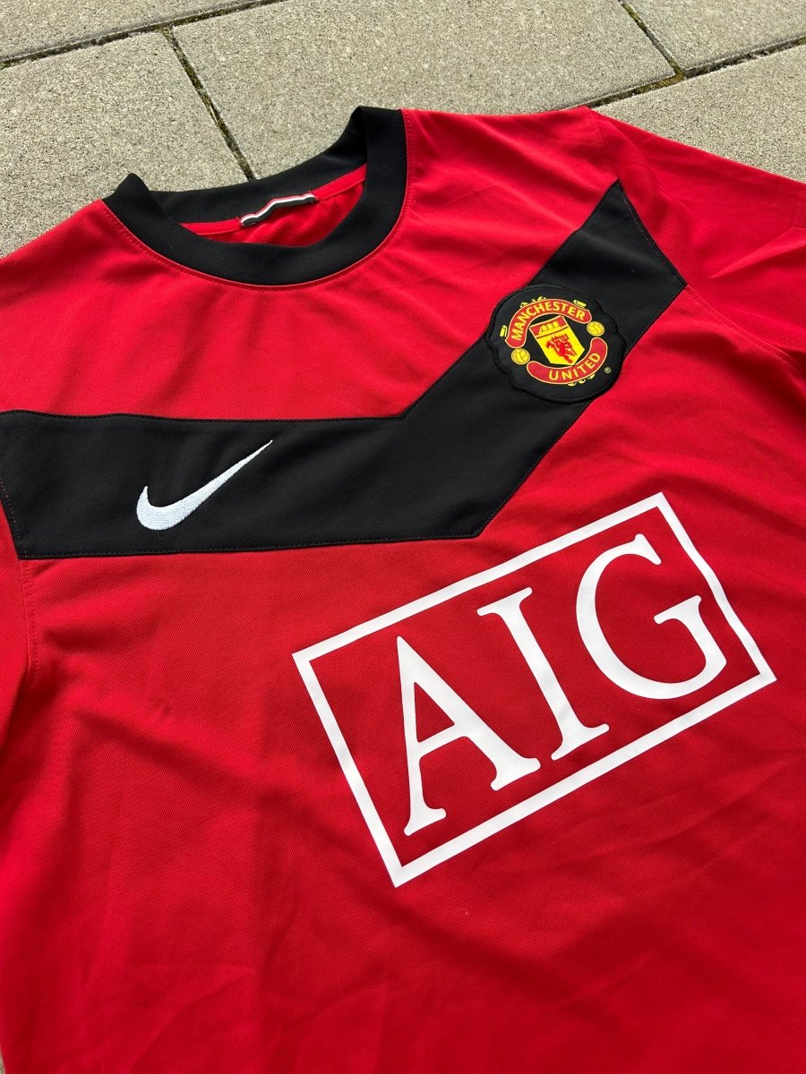 Manchester United 2009/10 Original Home Shirt Rooney 10 Size M - Shorty Football Shirts