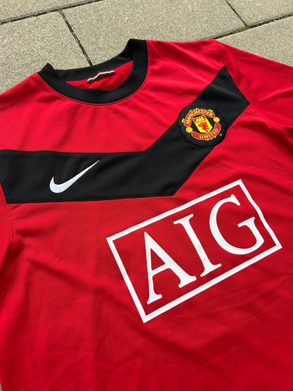 Manchester United 2009/10 Original Home Shirt Rooney 10 Size M - Shorty Football Shirts