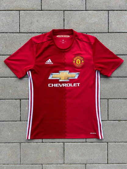 Manchester United 2016/17 Home Shirt Ibrahimovic 9 Size M - Shorty Football Shirts