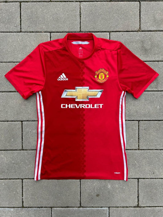 Manchester United 2016/17 Original Home Shirt Size M - Shorty Football Shirts