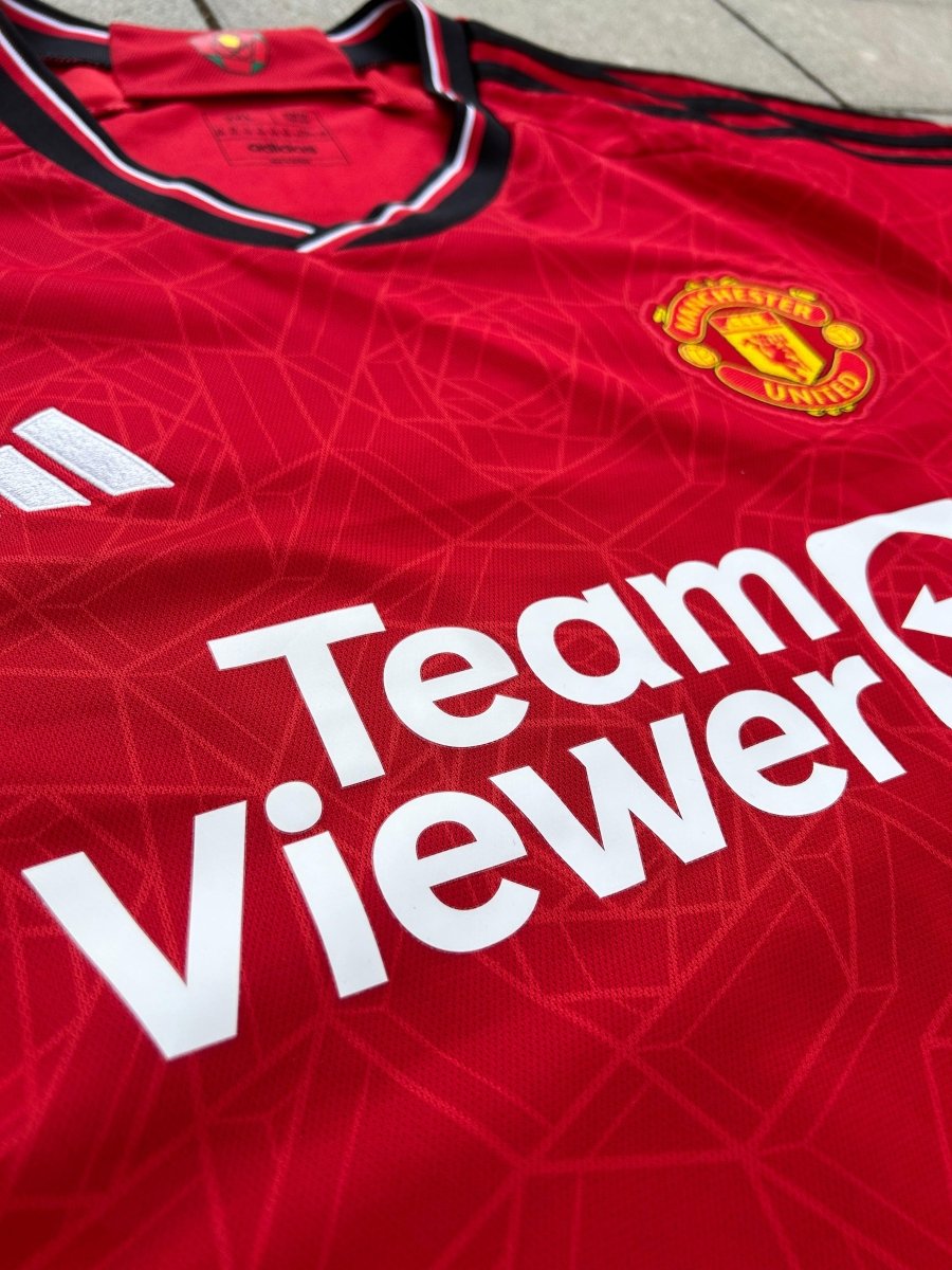 Manchester United 2023/24 Authentic Home Shirt Rashford 10 Size XXL - Shorty Football Shirts