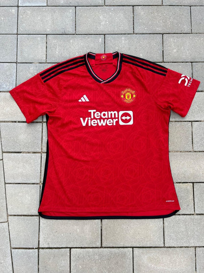 Manchester United 2023/24 Authentic Home Shirt Rashford 10 Size XXL - Shorty Football Shirts