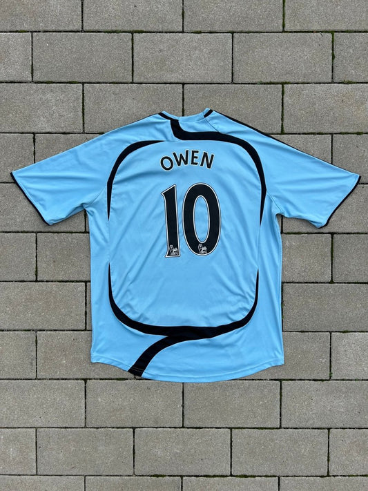 Newcastle United 2007/08 Original Away Shirt Owen 10 Size XL - Shorty Football Shirts