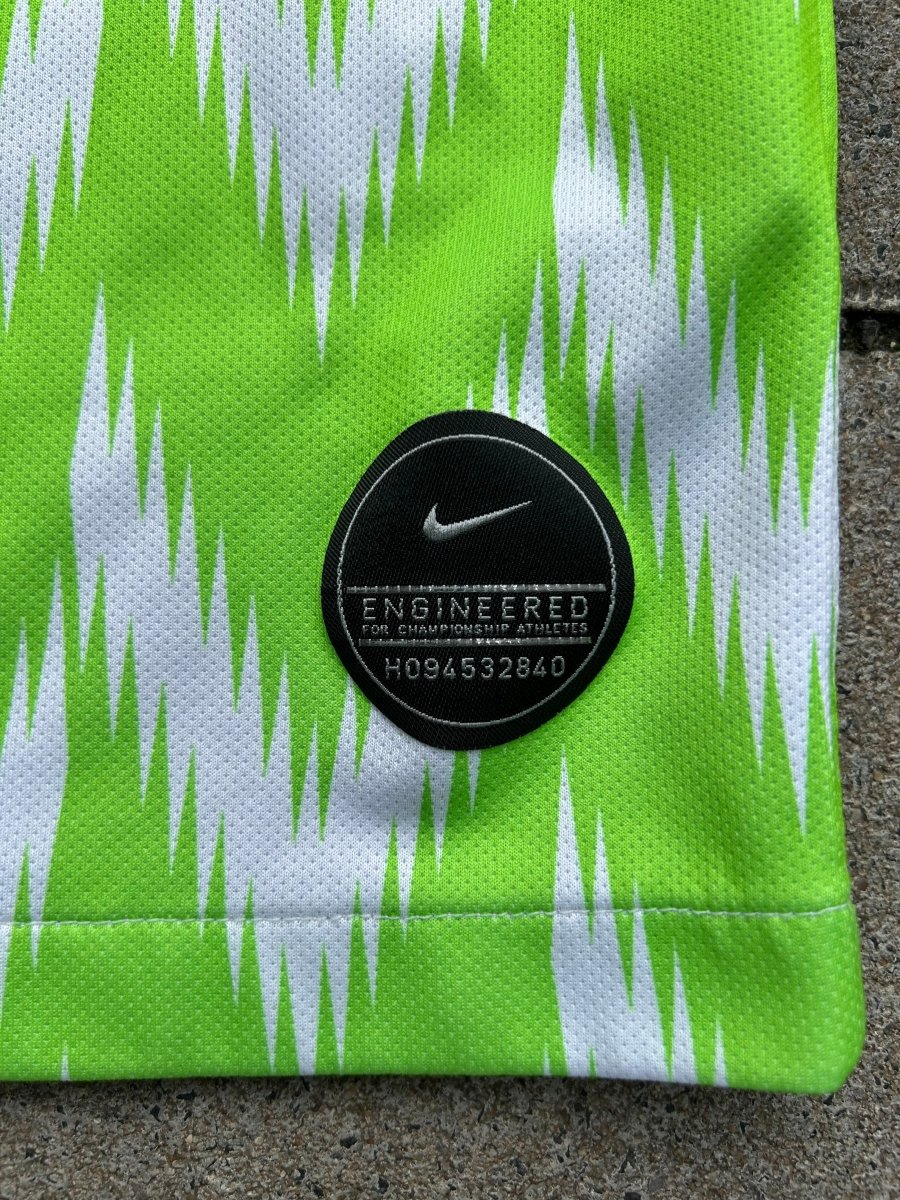 Nigeria 2018/19 Original Home Shirt Size M - Shorty Football Shirts