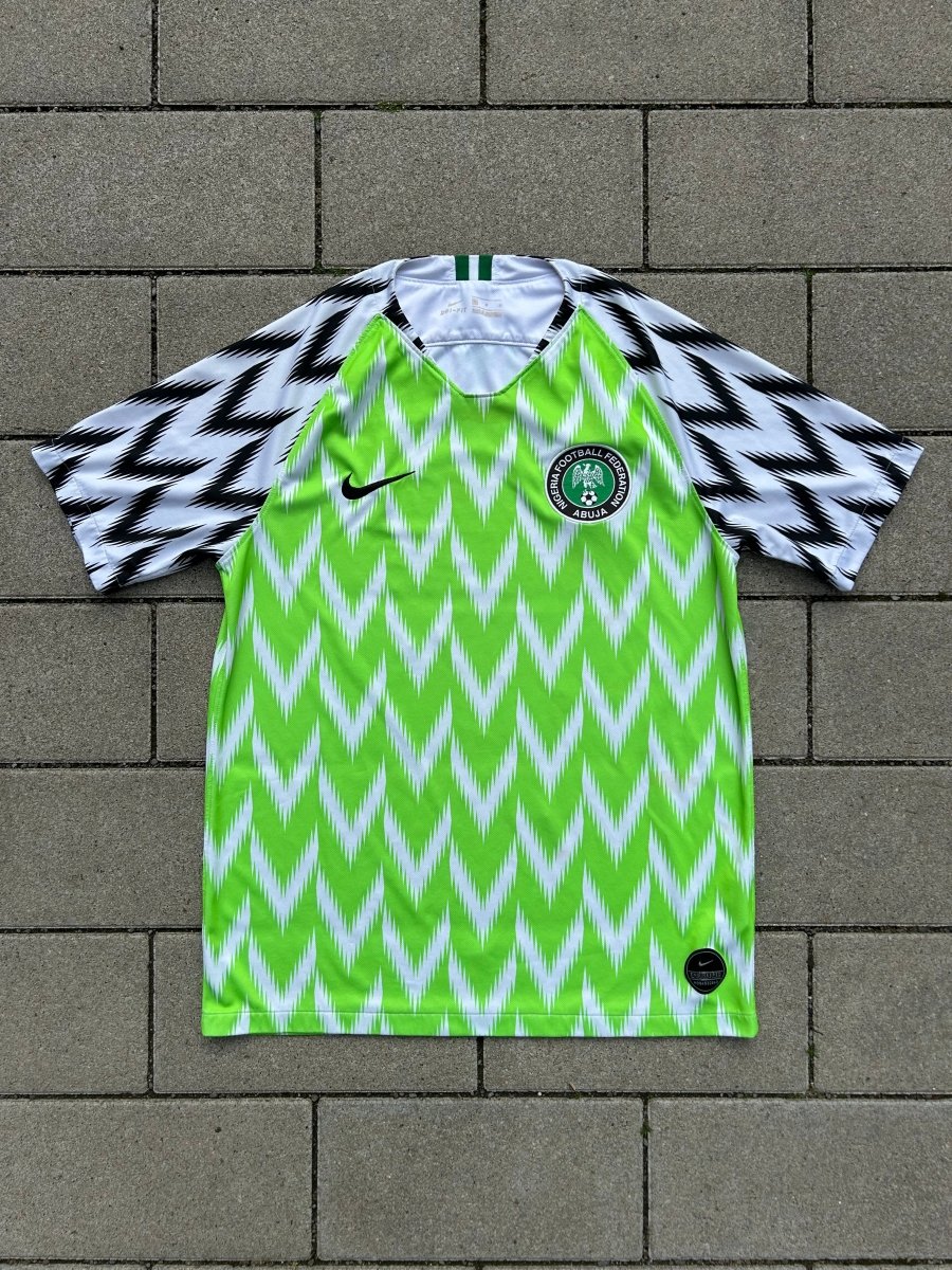 Nigeria 2018/19 Original Home Shirt Size M - Shorty Football Shirts