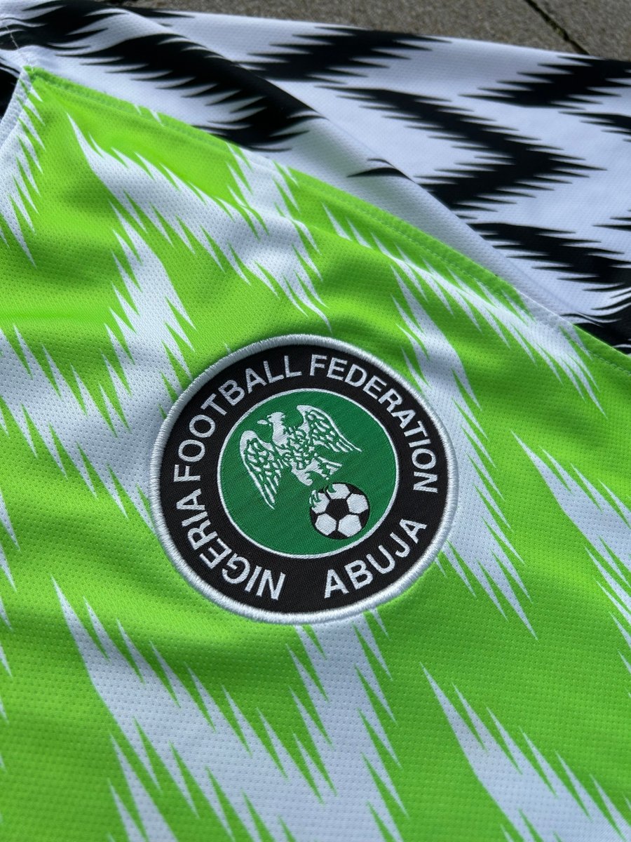 Nigeria 2018/19 Original Home Shirt Size M - Shorty Football Shirts