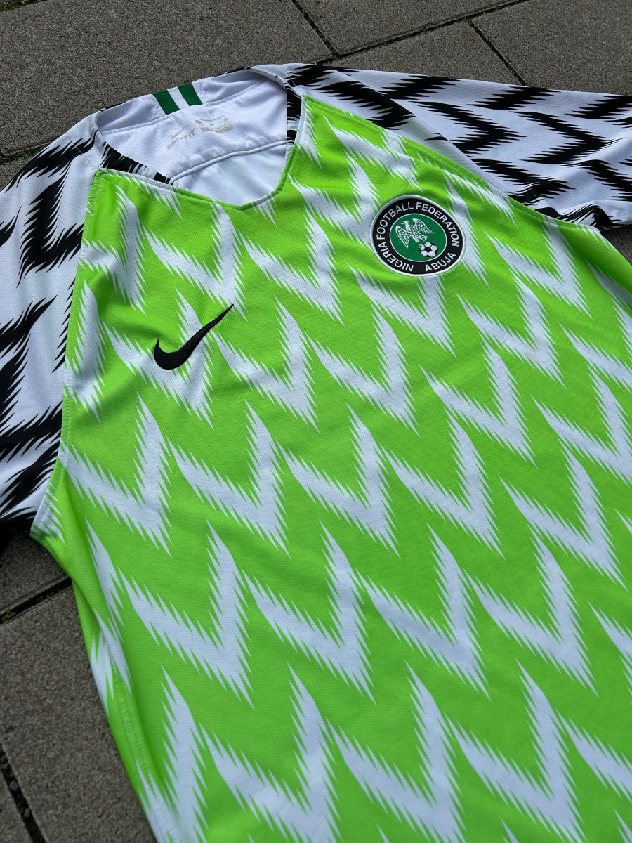 Nigeria 2018/19 Original Home Shirt Size M - Shorty Football Shirts