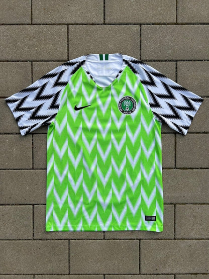 Nigeria 2018/19 Original Home Shirt Size S - Shorty Football Shirts