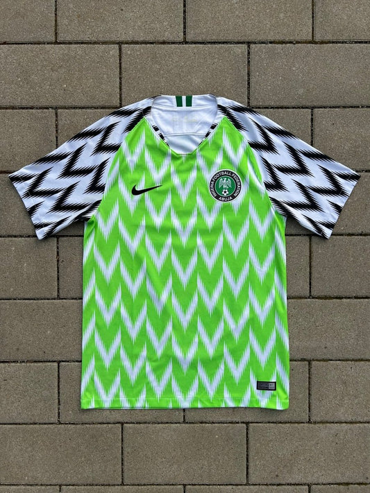 Nigeria 2018/19 Original Home Shirt Size S - Shorty Football Shirts