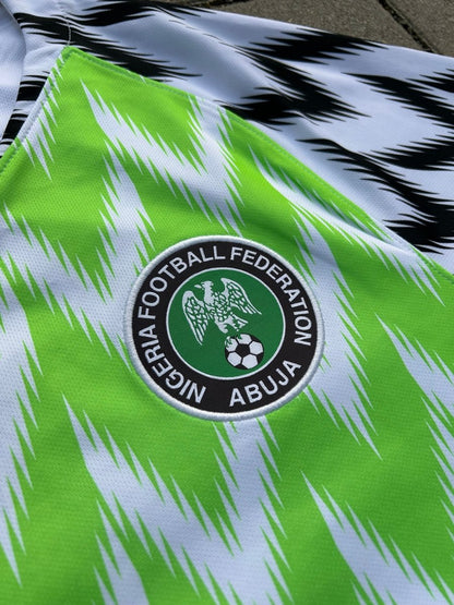 Nigeria 2018/19 Original Home Shirt Size S - Shorty Football Shirts