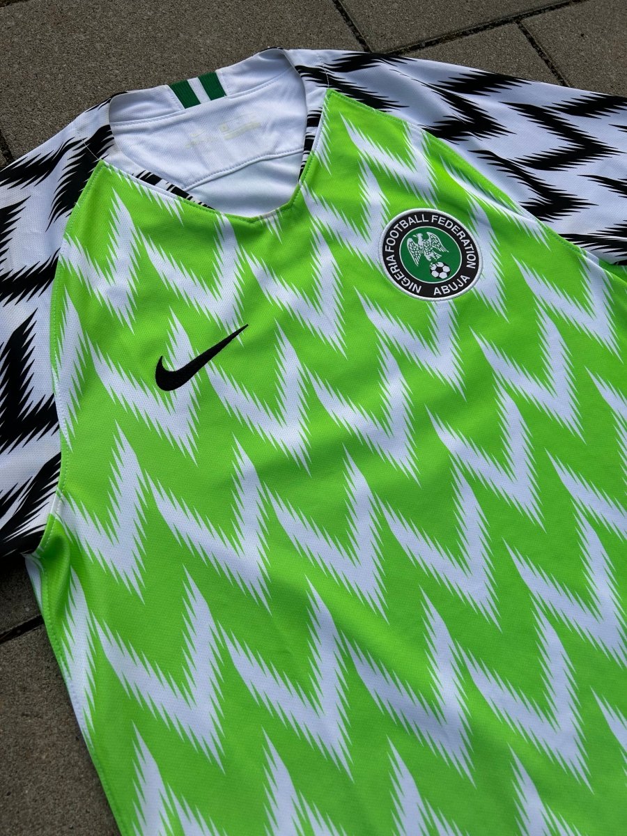 Nigeria 2018/19 Original Home Shirt Size S - Shorty Football Shirts
