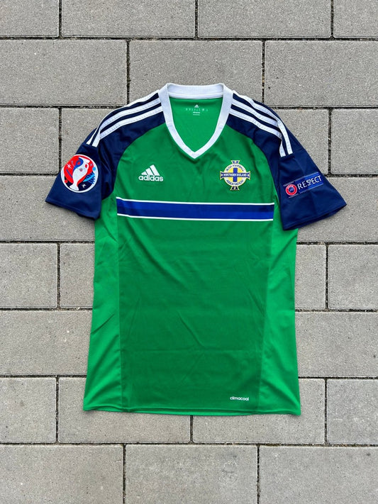 Northern Ireland 2016/17 Original Home Shirt Size S - Shorty Football Shirts