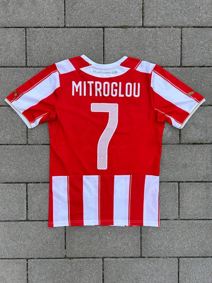 Olympiakos 2013/14 Original Home Shirt Mitroglou #7 Size S - Shorty Football Shirts