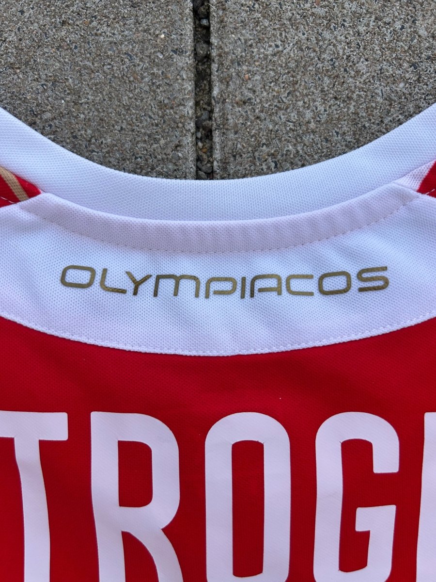 Olympiakos 2013/14 Original Home Shirt Mitroglou #7 Size S - Shorty Football Shirts