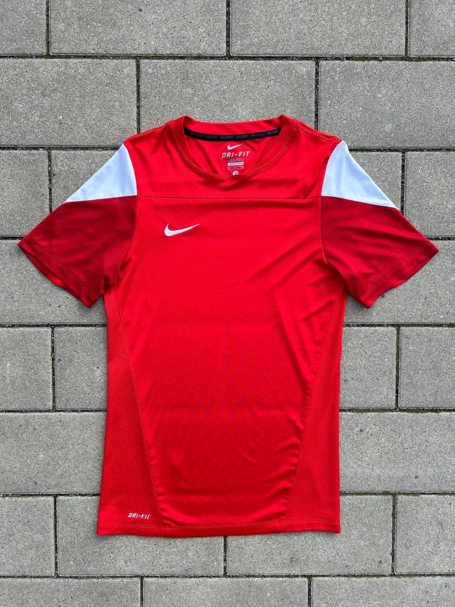 Original Teamwear Training Shirt Red Size S - Shorty Football Shirts