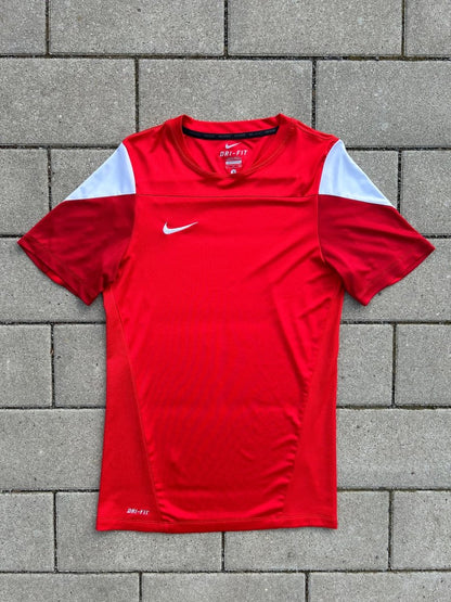 Original Teamwear Training Shirt Red Size S - Shorty Football Shirts