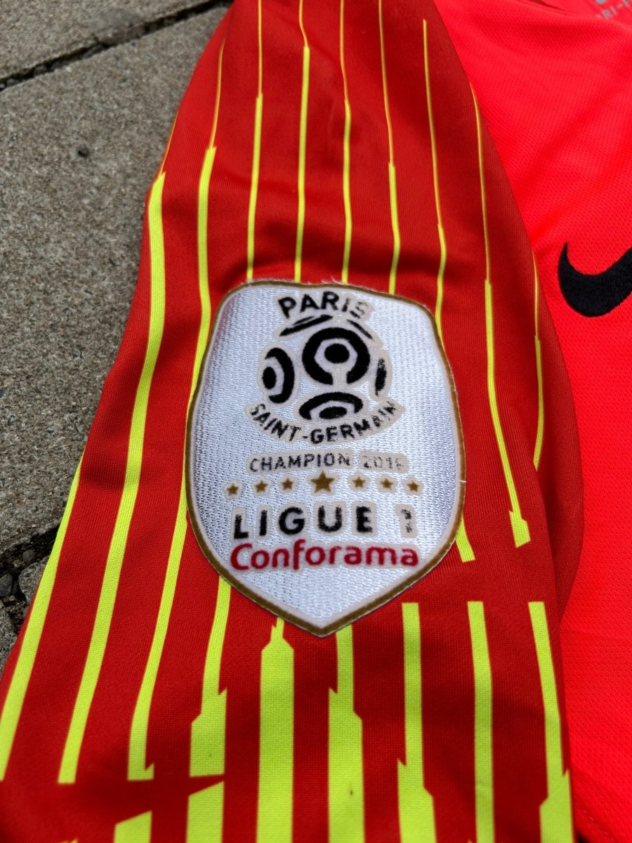PSG 2018/19 Original GK Shirt Buffon #1 Size S - Shorty Football Shirts
