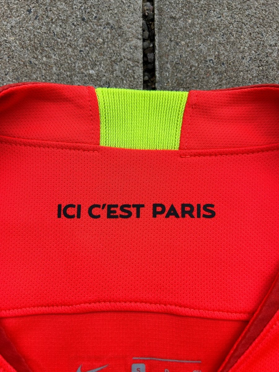 PSG 2018/19 Original GK Shirt Buffon #1 Size S - Shorty Football Shirts