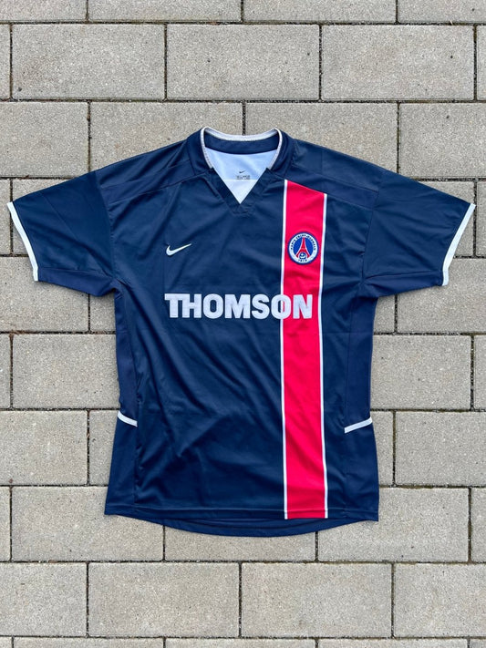 PSG 2002/03 Original Home Shirt Ronaldinho 10 Size L - Shorty Football Shirts