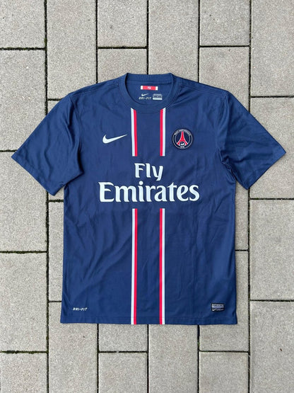PSG 2012/13 Original Home Shirt Ibrahimović 10 Size M - Shorty Football Shirts