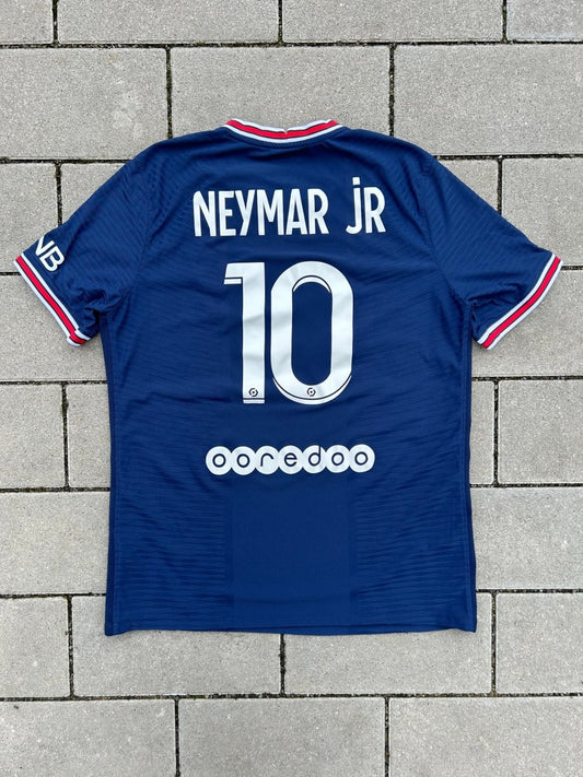 PSG 2021/22 Original Home Shirt Neymar Jr 10 Size L - Shorty Football Shirts