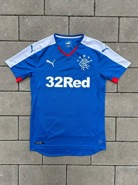 Rangers 2015/16 Original Home Shirt Size S - Shorty Football Shirts