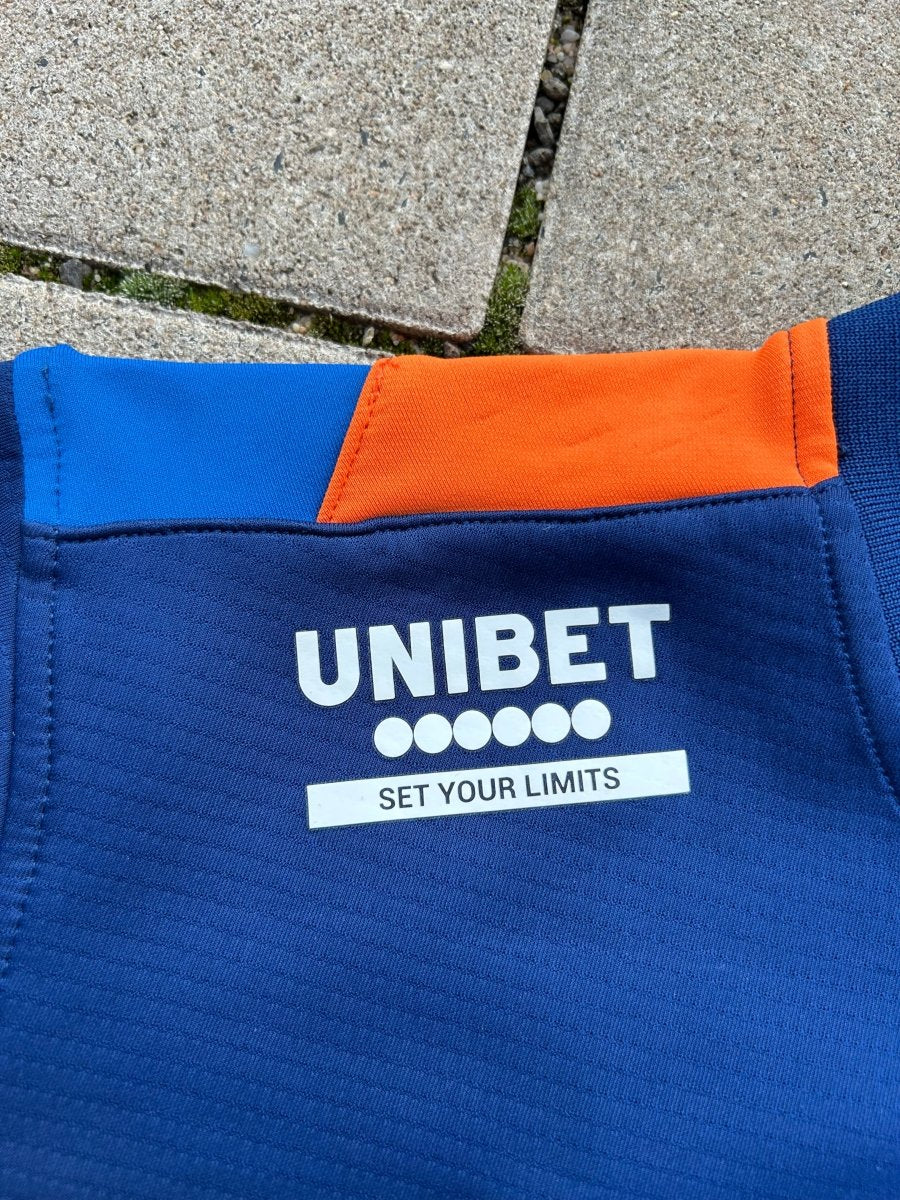 Rangers 2021/22 Original Matchday Sweat Top Size - Shorty Football Shirts
