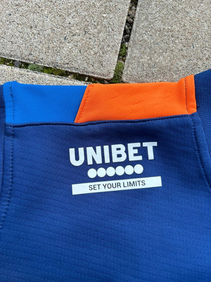 Rangers 2021/22 Original Matchday Sweat Top Size - Shorty Football Shirts