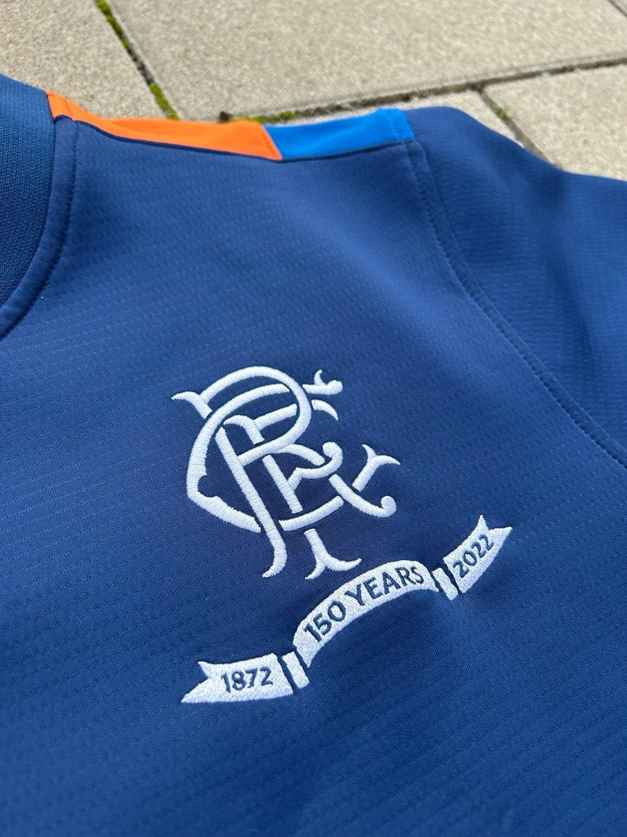 Rangers 2021/22 Original Matchday Sweat Top Size - Shorty Football Shirts