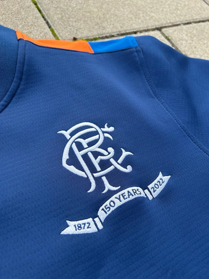 Rangers 2021/22 Original Matchday Sweat Top Size - Shorty Football Shirts