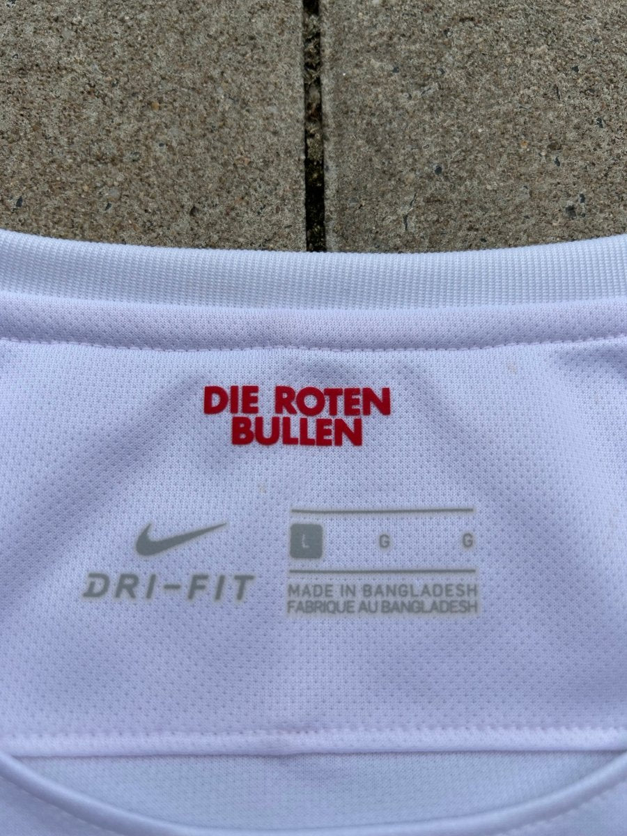 RB Leipzig 2017/18 Original Home Shirt Upamecano 5 Size L - Shorty Football Shirts