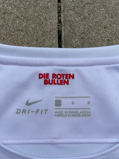 RB Leipzig 2017/18 Original Home Shirt Upamecano 5 Size L - Shorty Football Shirts