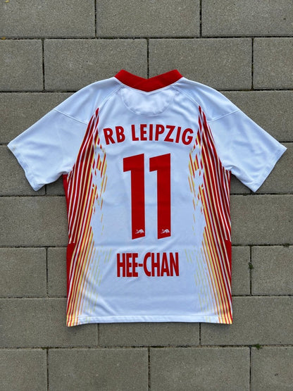 RB Leipzig 2020/21 Original Home Shirt Hee Chan 11 Size M - Shorty Football Shirts