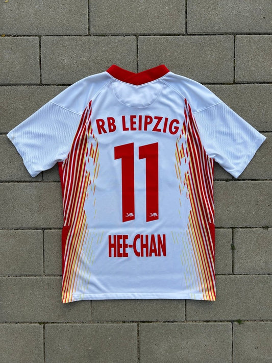 RB Leipzig 2020/21 Original Home Shirt Hee Chan 11 Size M - Shorty Football Shirts