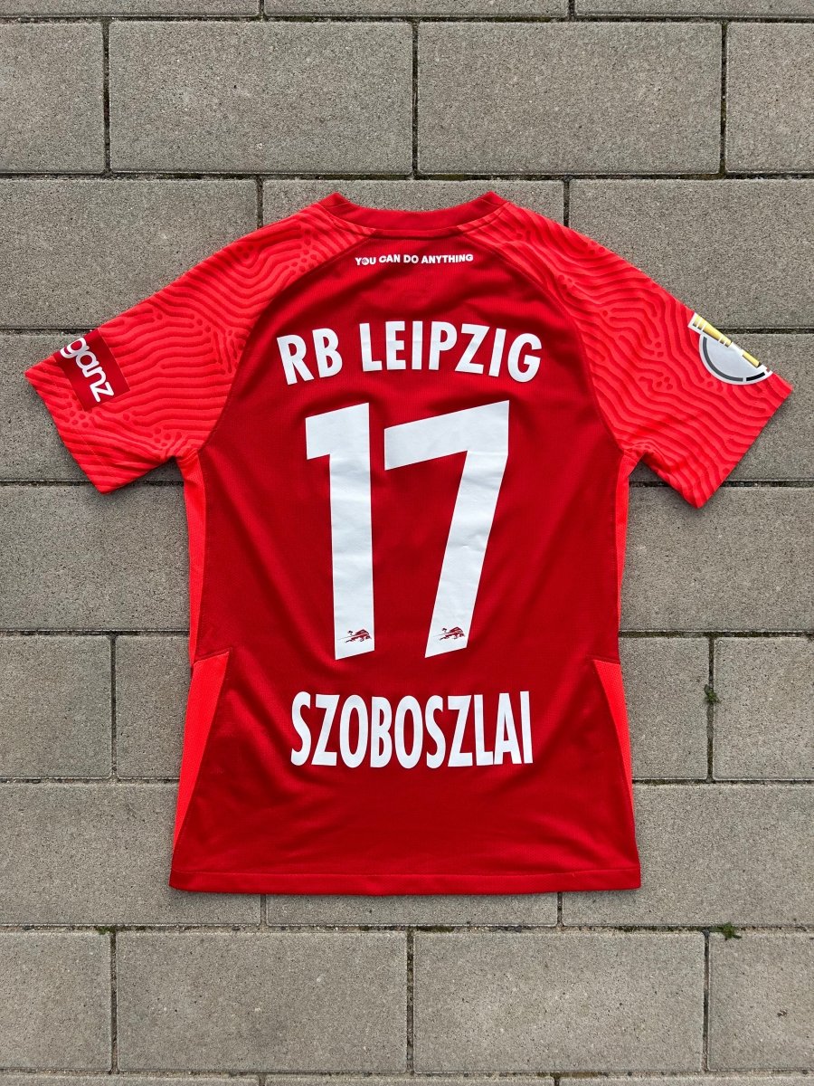 RB Leipzig 2021/22 Original Fourth Shirt Szoboszlai 17 Size S - Shorty Football Shirts