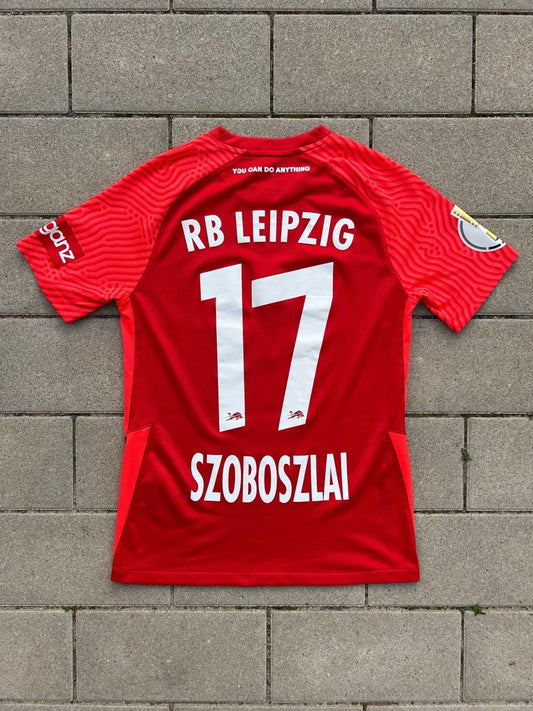 RB Leipzig 2021/22 Original Fourth Shirt Szoboszlai 17 Size S - Shorty Football Shirts