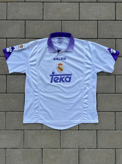 Real Madrid 1997/98 Original Home Shirt Size XL - Shorty Football Shirts