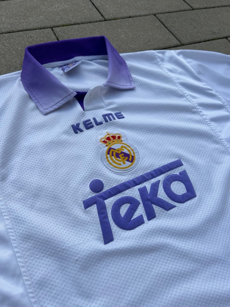 Real Madrid 1997/98 Original Home Shirt Size XL - Shorty Football Shirts