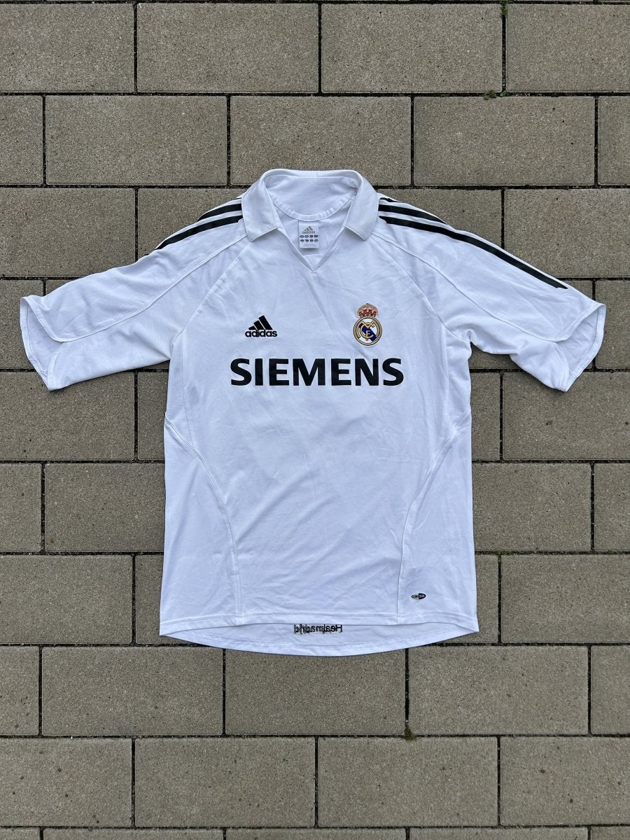 Real Madrid 2005/06 Original Home Shirt Beckham #23 Size M - Shorty Football Shirts